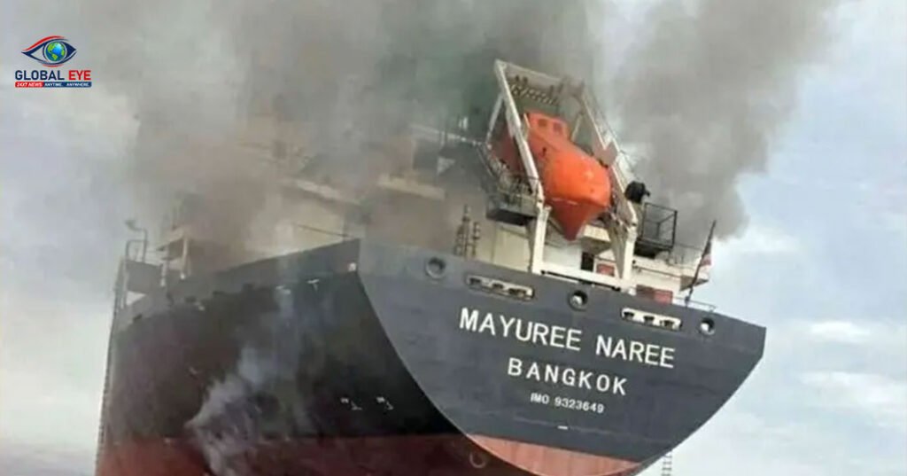 குஜராத் நோக்கி வந்த சரக்குக் கப்பல் மீது தாக்குதல்: இந்தியா கடும் கண்டனம்