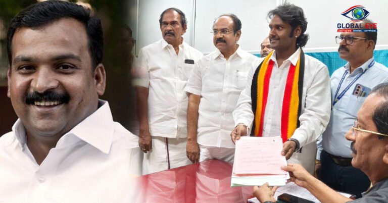 மதச்சார்பற்ற முற்போக்கு கூட்டணியின் தேர்தல் பணிமனை திறப்புமாணிக்கம் தாகூர், ஏ.ஆர்.ஆர். சீனிவாசன் இணைந்து தொடக்கம்