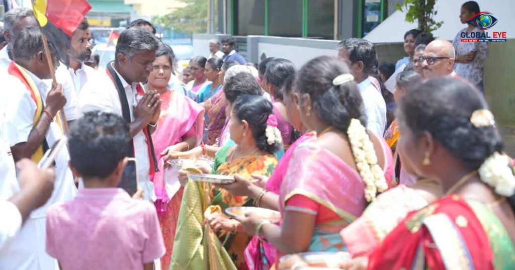 “உதயசூரியன் உதிக்கட்டும்!” – வீரபாண்டி தெற்கு ஒன்றியத்தில் டாக்டர் ஏ.கே. தருண் அனல் பறக்கும் வாக்கு சேகரிப்பு!