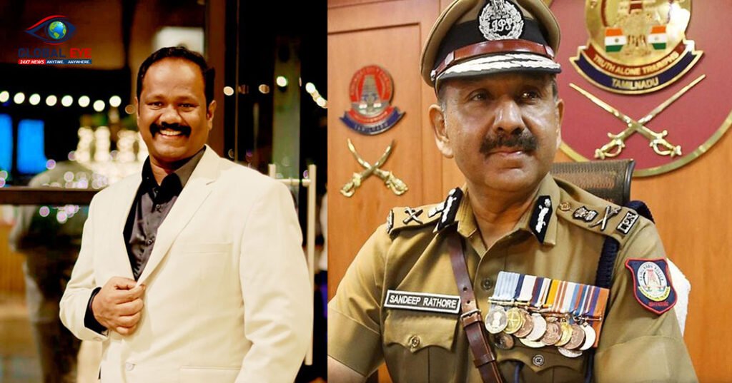 தமிழகத்தின் புதிய காவல்துறை தலைவருக்கு ரியல் எஸ்டேட் கூட்டமைப்பு தலைவர் வாழ்த்து!