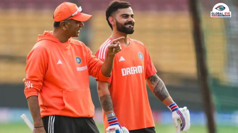 “இக்கட்டான சூழலில் துணை நின்ற ட்ராவிட்!” – தனக்கு இருந்த ‘இம்போஸ்டர் சிண்ட்ரோம்’ மனநிலை உடைத்த ராகுல்! விராட் கோலி நெகிழ்ச்சிப் பேச்சு!