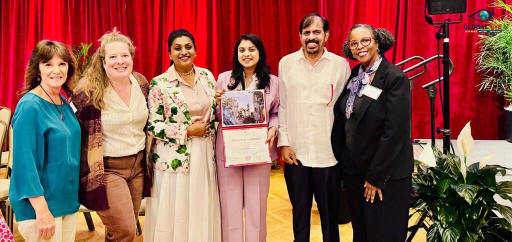 இந்திய வரலாற்றில் புதிய சாதனை: உலக அரங்கில் முத்திரை பதித்த நடிகை ரோஜாவின் மகள் அன்ஷுமாலிகா!