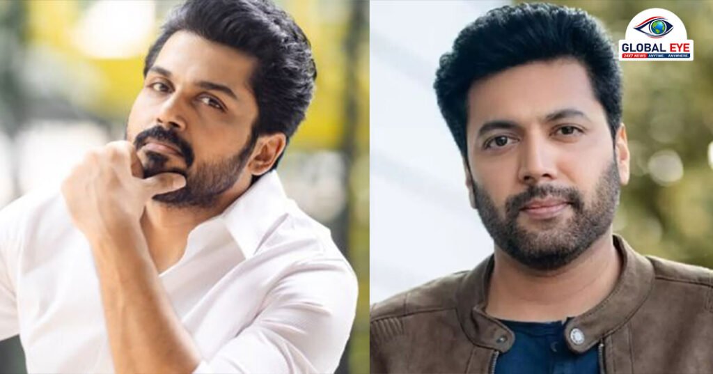 “நண்பனுக்கு ஒண்ணுன்னா ஓடோடி வரும் கார்த்தி” – உடைந்து அழுத ரவிமோகனுக்கு நேரில் சென்று உருக்கமான ஆறுதல்!