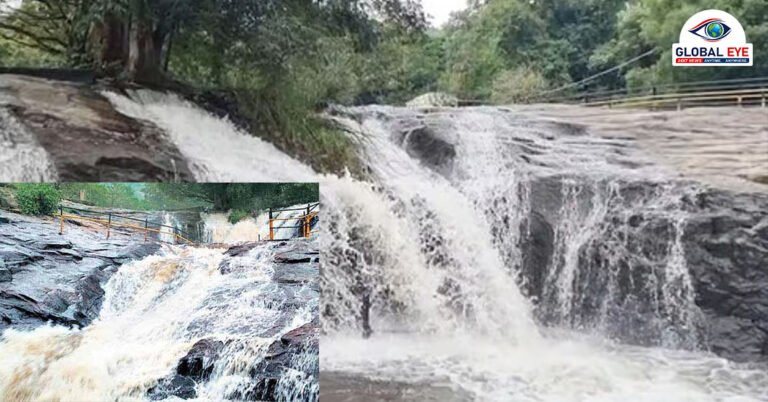 கும்பக்கரை அருவியில் நீர்வரத்து முற்றிலும் குறைந்தது – சுற்றுலாப் பயணிகள் குளிக்க வனத்துறை அதிரடித் தடை!
