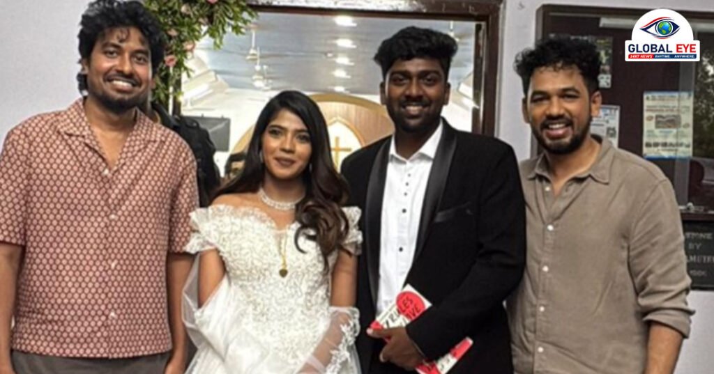 ஹிப்ஹாப் தமிழா நிறுவன சவுண்ட் இன்ஜினியர் செட்ரிக் ஷெர்வின் திருமணம்: நேரில் வாழ்த்திய ஆதி மற்றும் ஜீவா!