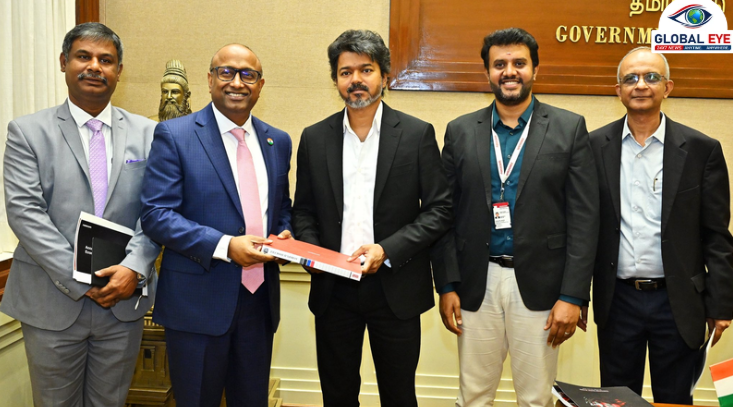 தமிழகத்தில் அடுத்த கட்ட ஐடி புரட்சி! முதலமைச்சர் விஜய்யை நேரில் சந்தித்த நாஸ்காம் (NASSCOM) உயர்மட்டக் குழு!