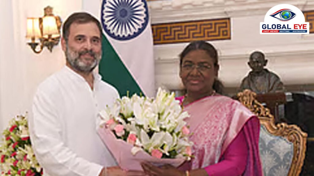 “அரசியலமைப்பு விழுமியங்களின் அடையாளம்” – குடியரசுத் தலைவர் திரவுபதி முர்முவுக்கு ராகுல் காந்தி பிறந்தநாள் வாழ்த்து!