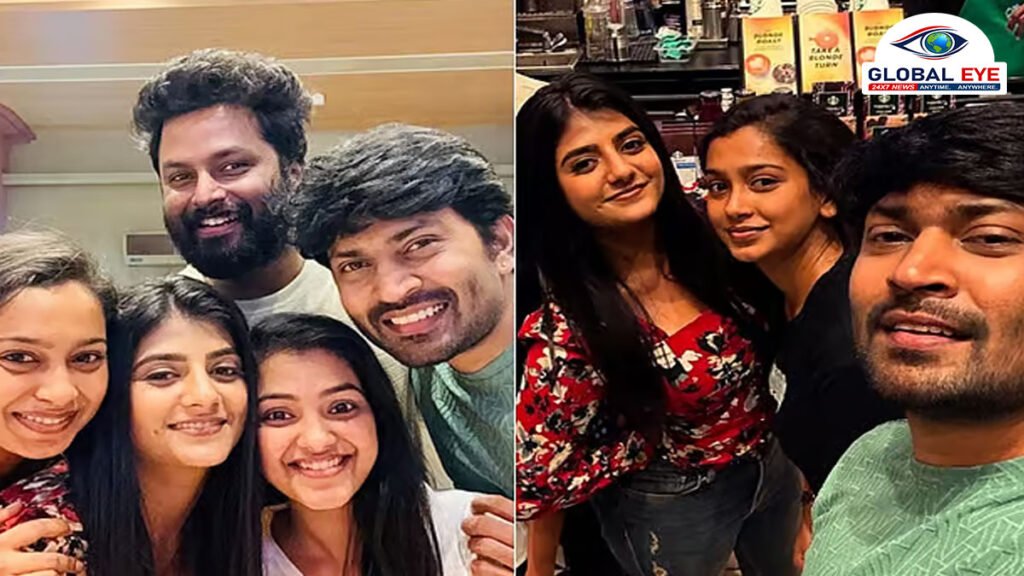 நடிகர் மனோகர் மகன் திருமண வரவேற்பு: ஒரே மேடையில் சங்கமித்த ‘ஈரமான ரோஜாவே’ சீரியல் பிரபலங்கள்!