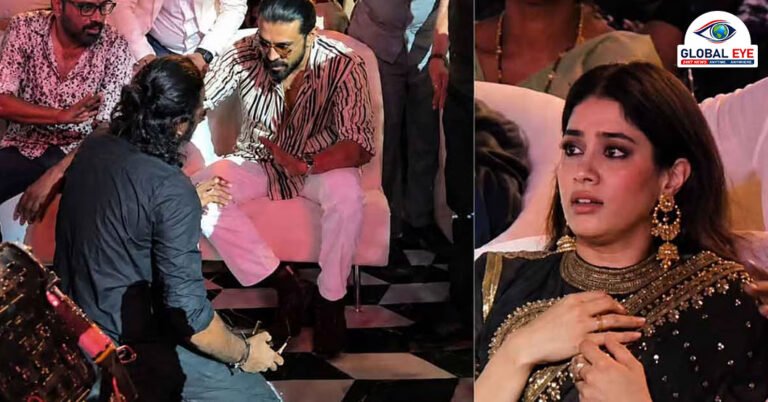 ‘பெட்டி’ பட விழா: ராம் சரண் ரசிகரின் செயலால் திடீர் பரபரப்பு!