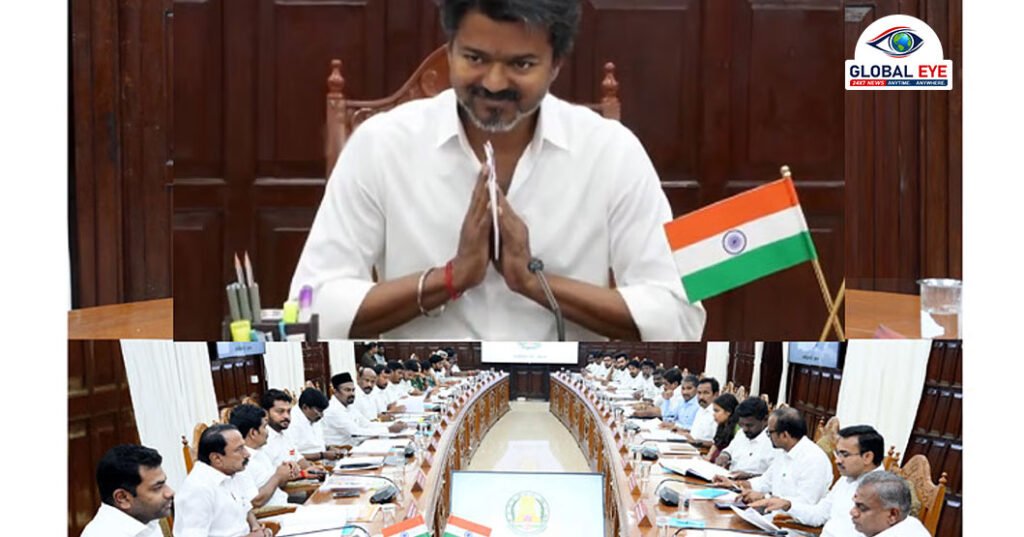 ‘வெற்றி தமிழகம்’: முதலமைச்சர் விஜய் தலைமையில் முதல் அமைச்சரவை கூட்டம் – முக்கிய திட்டங்கள் குறித்து ஆலோசனை!