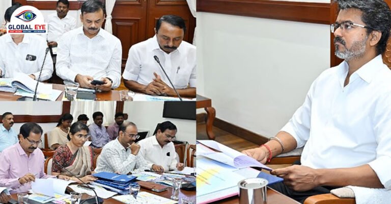 பேரிடர் கால முன்னெச்சரிக்கை: முதலமைச்சர் விஜய் தலைமையில் தமிழ்நாடு மாநில பேரிடர் மேலாண்மை ஆணையக் கூட்டம்!