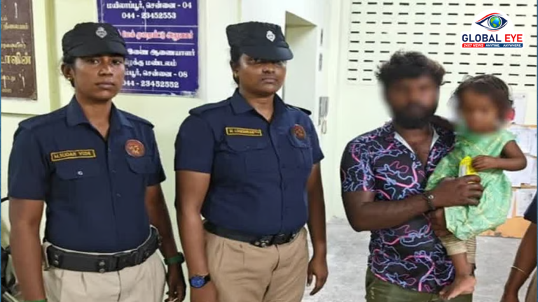 மெரினா கடற்கரையில் மாயமான 2 வயது பெண் குழந்தை மீட்பு: பெற்றோரிடம் ஒப்படைத்து நெகிழ்ச்சியை ஏற்படுத்திய ‘சிங்கப்பெண்’ அதிரடிப்படை!