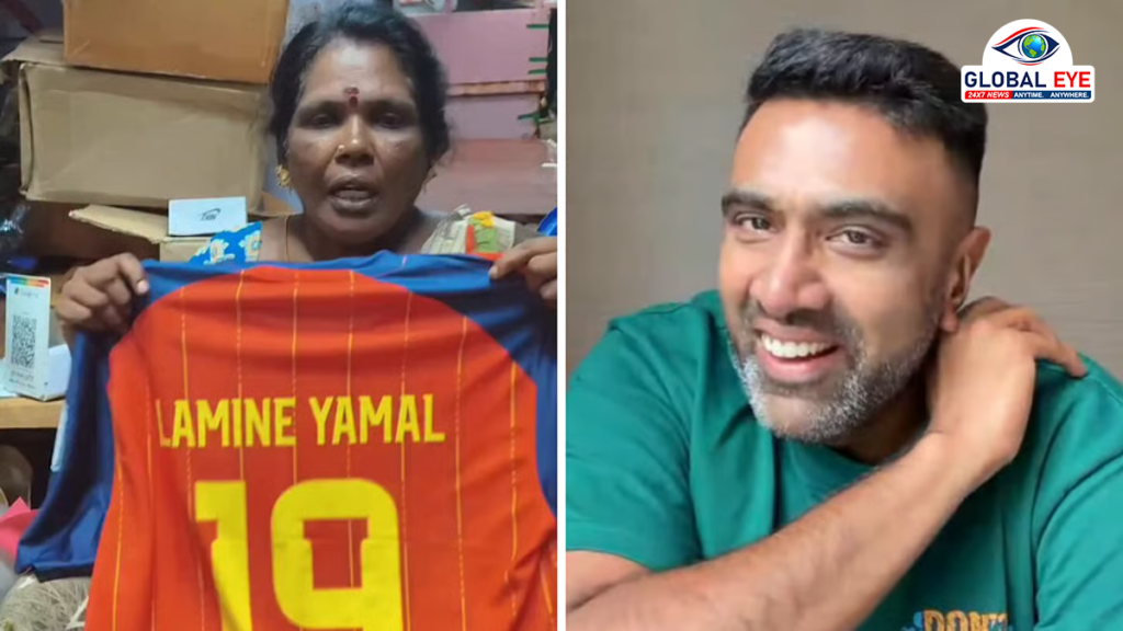 ”லக்ஷ்மி அம்மாள் டீசர்ட்.. FIFA-ஐ இந்தியாவில் டிரெண்ட் பண்ணிட்டாங்க!” – அஸ்வின் நெகிழ்ச்சி!