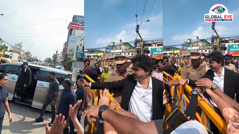தலைமைச் செயலகம் செல்லும் வழியில் மக்களைச் சந்தித்த முதலமைச்சர் விஜய்!