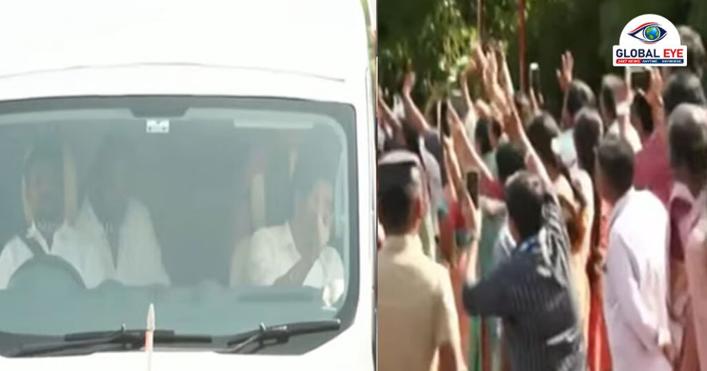 முதலமைச்சர் விஜய்யின் முதல் மக்கள் சந்திப்பு: திருச்சியில் உற்சாக வரவேற்பு!