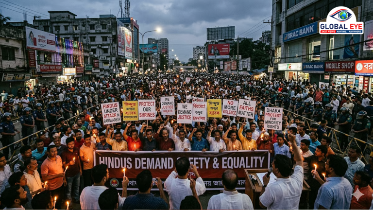 வங்கதேசத்தில் ராமர் சிலை அவமதிப்பு: கொதித்தெழுந்த இந்து அமைப்புகள் – நாடு முழுவதும் போராட்டங்களால் முடக்கம்!
