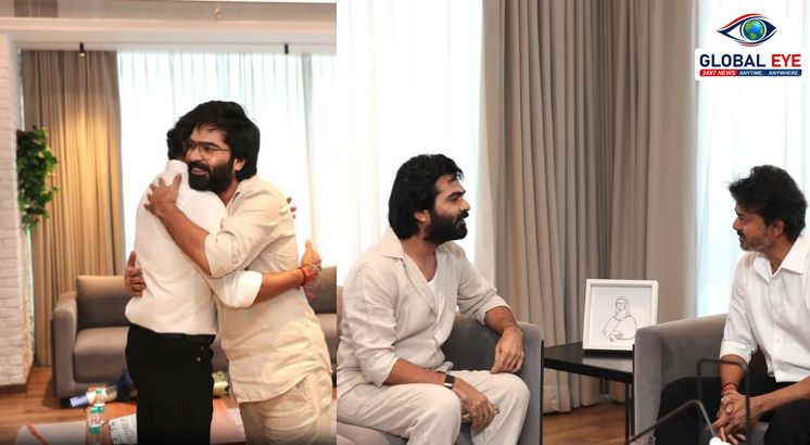 “அண்ணனை கட்டிப்பிடித்த தம்பி சிம்பு!” – முதல்வர் விஜயை நேரில் சந்தித்து ‘ஹக்’ செய்து வாழ்த்து!