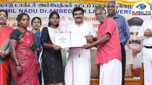 🎓 சென்னை டாக்டர் அம்பேத்கர் சட்டப் பல்கலைக்கழகத்தில் மாணவர்களுக்குச் சேர்க்கை ஒதுக்கீட்டு ஆணை வழங்கல்! 🏛️⚖️