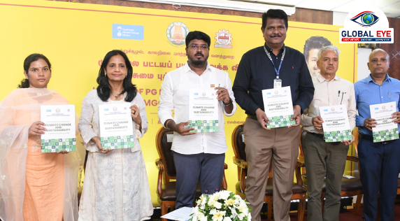 இளைஞர்களின் கைகளில் சுற்றுச்சூழல் பாதுகாப்பு! “பசுமை புத்தாய்வுத் திட்ட” பாடத்திட்டத்தை வெளியிட்டார் அமைச்சர் Dr. V. ராஜீவ்!