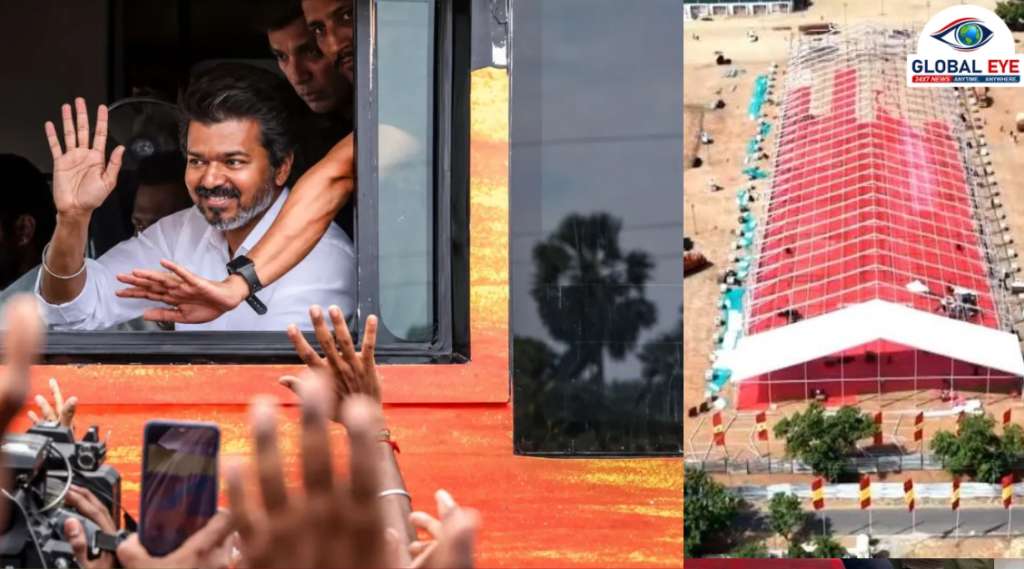 தமிழக முதல்வர் ச. ஜோசப் விஜய்யின் முதல் அதிகாரப்பூர்வ மாவட்டப் பயணம் கரூருக்கு நாளை துவக்கம்!