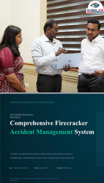 பட்டாசுத் தொழிலாளர்களின் உயிரைக் காக்க மெகா பிளான்! ‘Comprehensive Firecracker Accident Management System’ திட்ட அறிக்கை சமர்ப்பிப்பு!