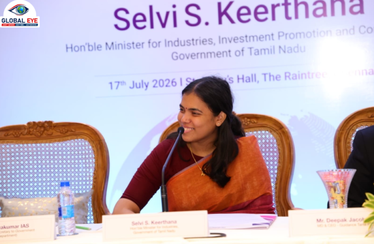 1.5 டிரில்லியன் டாலர் பொருளாதாரத்தை நோக்கி தமிழ்நாடு! பல்வேறு நாடுகளின் துணைத் தூதர்களுடன் அமைச்சர் கீர்த்தனா அதிரடி ஆக்கப்பூர்வ விவாதம்!