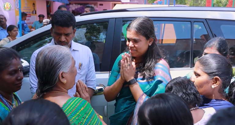 சிவகாசி அரசு மருத்துவமனையில் ‘விழுதுகள்’ ஒருங்கிணைந்த சேவை மையம் திறப்பு! அமைச்சர் கீர்த்தனா தொடங்கி வைத்தார்!