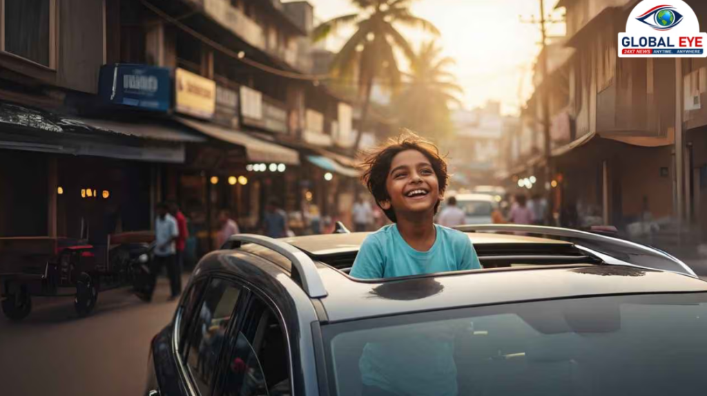 “ரூ.1,000 அபராதம்!” காரின் சன்ரூஃபில் (Sunroof) குழந்தைகளை ஆபத்தான முறையில் நிற்க வைத்தால் அதிரடி நடவடிக்கை! சென்னை போக்குவரத்து காவல்துறை எச்சரிக்கை!