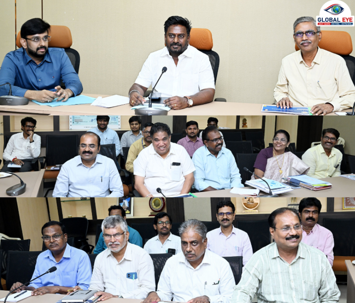 செயல்பாடுகளை வேகப்படுத்த அதிரடி ஆக்ஷன்! அமைச்சர் ராஜ்மோகன் தலைமையில் முப்பரிமாண ஆய்வுக் கூட்டம்!
