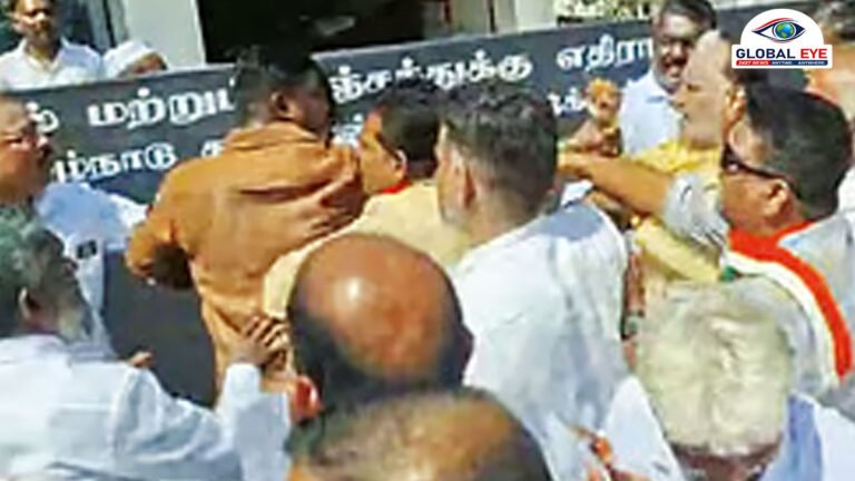 புகைப்படத்திற்கு ‘போஸ்’ கொடுப்பதில் மோதல்: நெல்லையில் காங்கிரஸ் நிர்வாகிகள் சரமாரியாகத் தாக்குதல்
