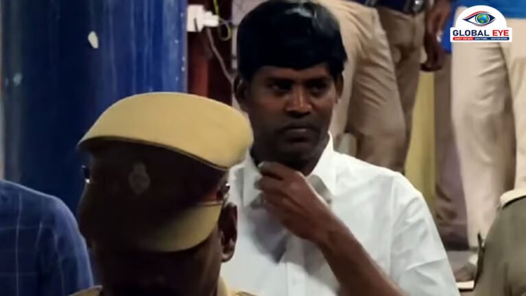 லஞ்சம் பெற்றதாக புகார்: த.வெ.க. முன்னாள் நிர்வாகி கைது – நீதிமன்றம் 15 நாள் சிறை உத்தரவு