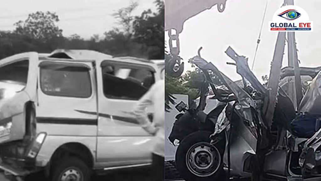 திருப்பூர் அருகே கோர விபத்து: லாரி மீது கார் மோதி ஒரே குடும்பத்தைச் சேர்ந்த 3 பேர் உயிரிழப்பு!