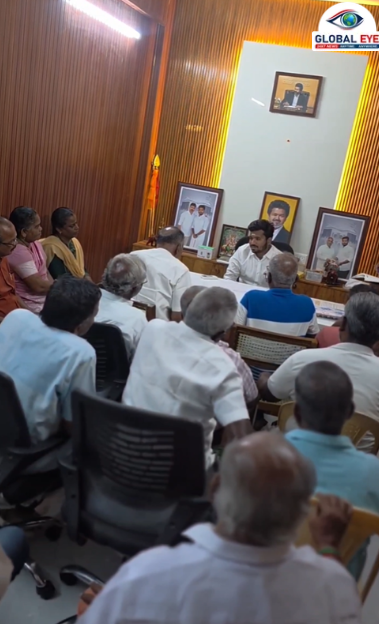 விருதுநகர் மக்களின் வாசற்படியில் தவெக சட்டமன்ற உறுப்பினர் திரு. S.P. செல்வம் MLA! தினமும் மக்கள் சந்திப்பு – குறைகளுக்கு உடனுக்குடன் அதிரடித் தீர்வு!