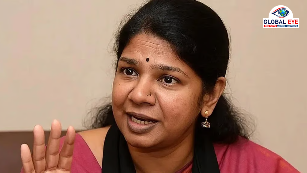 ‘குட்கா கறைகளையும் நீக்கும் வாஷிங் மெஷின்!’ – தவெக-வை விளாசிய கனிமொழி எம்.பி.!