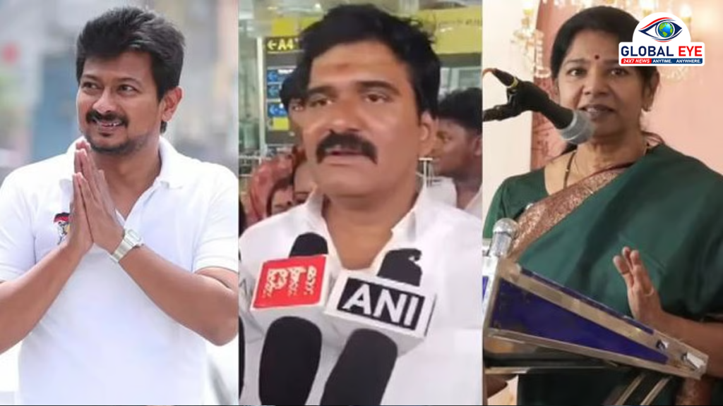 “திமுகவை வழிநடத்த உதயநிதியா? கனிமொழியா?” – உட்கட்சி வாக்கெடுப்பு நடத்தச் சொல்லி அமைச்சர் சி.டி.ஆர். நிர்மல் குமார் சவால்!