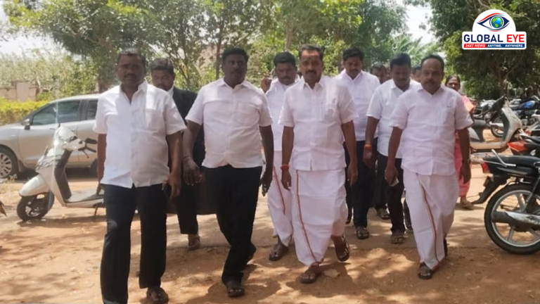 ரூ.100 கோடி நில மோசடி வழக்கு: கரூர் நீதிமன்றத்தில் முன்னாள் அமைச்சர் எம்.ஆர்.விஜயபாஸ்கர் ஆஜர்!