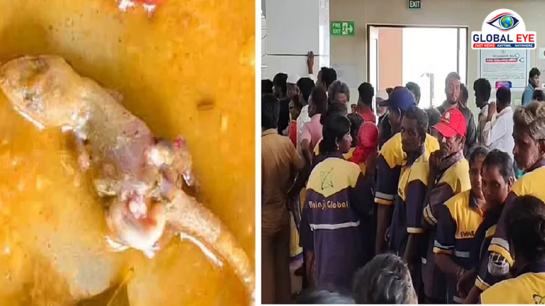 தூய்மைப் பணியாளர் காலை உணவில் பல்லி: ஆவடியில் 40-க்கும் மேற்பட்டோருக்கு வாந்தி, மயக்கத்தால் பெரும் அதிர்ச்சி!