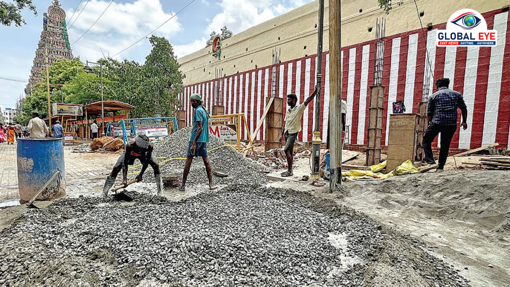 மதுரை மீனாட்சி அம்மன் கோயில் கிழக்கு நுழைவு வாயில் விஐபிகளுக்காக தாரை வார்க்கப்படுகிறதா? – ஒரு செய்தி அலசல்