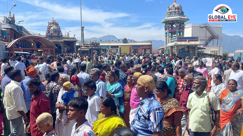 ஆன்மீக வரலாற்றில் புதிய உச்சம்! பழநி மலைக்கோயில் வருமானம் ரூ.100 கோடியைக் கடந்து வரலாற்றுச் சாதனை!