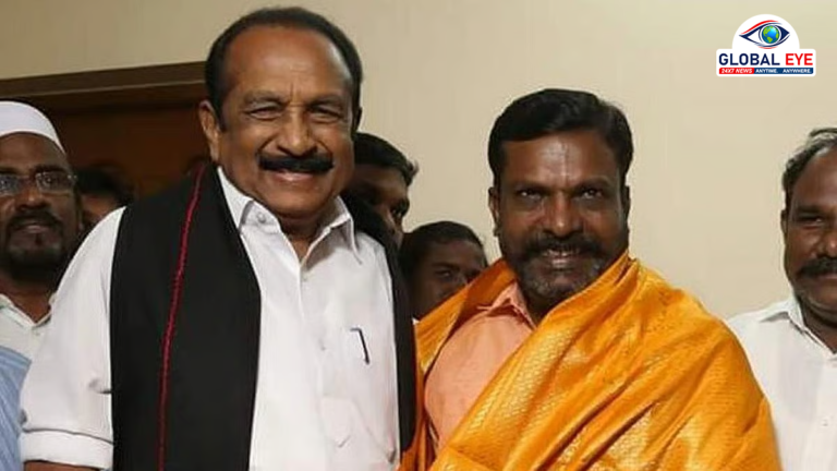 ”நோபல் பரிசு கொடுக்க வேண்டிய கருத்து” – திருமாவளவனை நேரடியாக விமர்சித்த துரை வைகோ! பரபரக்கும் கூட்டணி அரசியல் களம்!