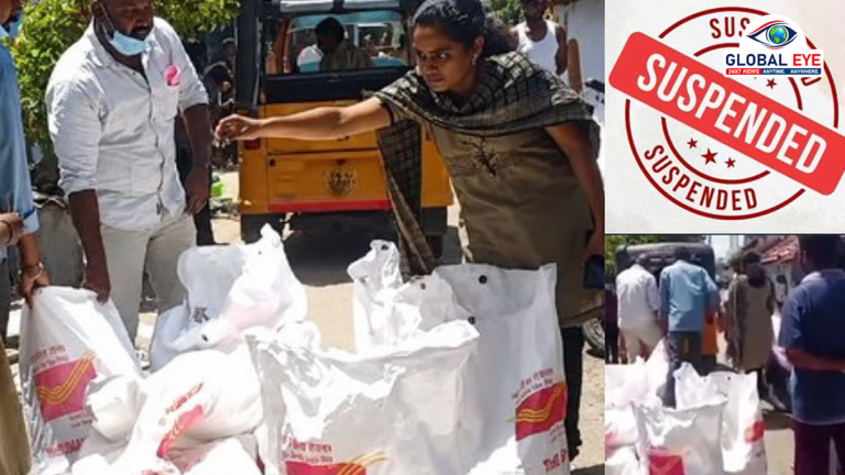 7 மூட்டை அரசு ஆவணங்கள், கடிதங்களை டெலிவரி செய்யாமல் வீட்டில் பதுக்கிய தபால்காரர் அதிரடி சஸ்பெண்ட்! திருப்பூரில் பரபரப்பு!