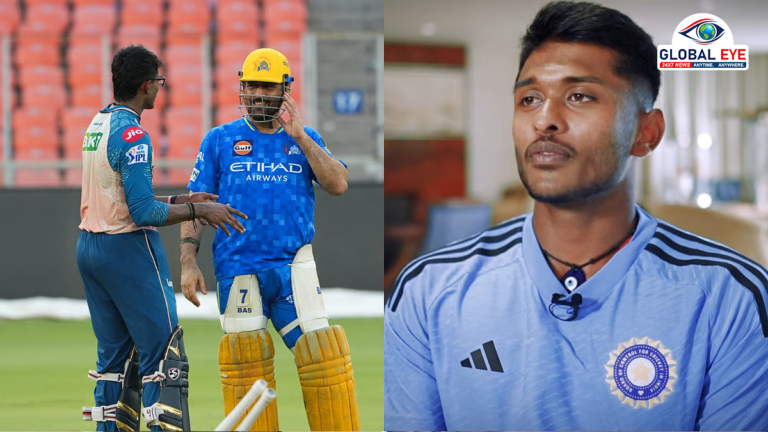 “நீ ஏன் என்னை பார்க்க வந்தனு தோனி கேட்டார்..” – எம்.எஸ். தோனியுடனான சுவாரசிய உரையாடலைப் பகிர்ந்த சாய் சுதர்சன்!