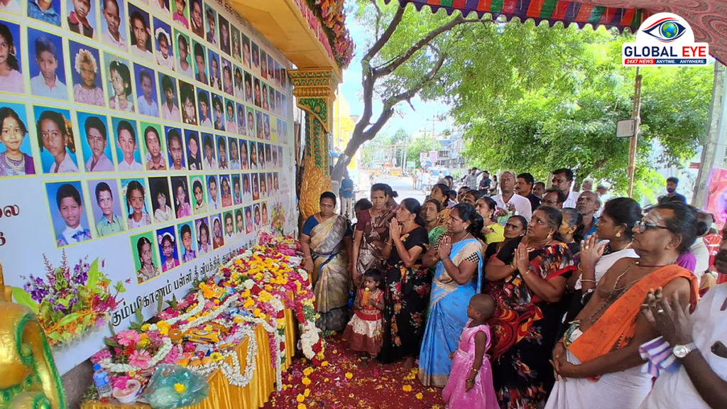 கும்பகோணம் பள்ளி தீ விபத்தின் 22-ஆம் ஆண்டு நினைவு நாள்: 94 குழந்தைகளின் குடும்பத்தினருக்கு அரசு வேலை வழங்க பெற்றோர் கோரிக்கை!