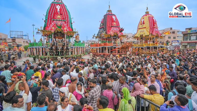 புரி ஜெகநாதர் ரத யாத்திரையில் பயங்கரக் கூட்ட நெரிசல்: இருவர் பரிதாபமாகப் பலி! 100-க்கும் மேற்பட்டோர் காயம்!