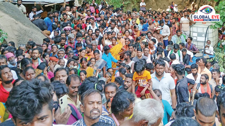 சதுரகிரி மலையில் அலைமோதும் பக்தர்கள் கூட்டம்! அமாவாசை, பவுர்ணமி நாட்களில் போதிய வசதிகளின்றிப் பக்தர்கள் கடும் அவதி!