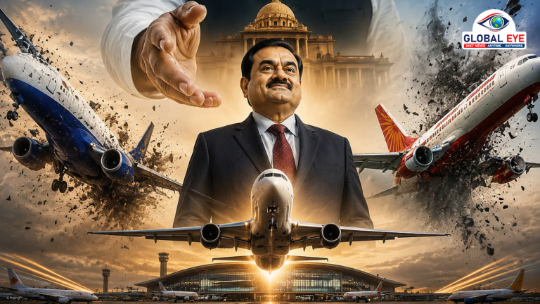 இண்டிகோ, ஏர் இந்தியா ஆதிக்கத்திற்கு முற்றுப்புள்ளி! அதானிக்காக புதிய விதியை மாற்றுகிறதா மத்திய அரசு?
