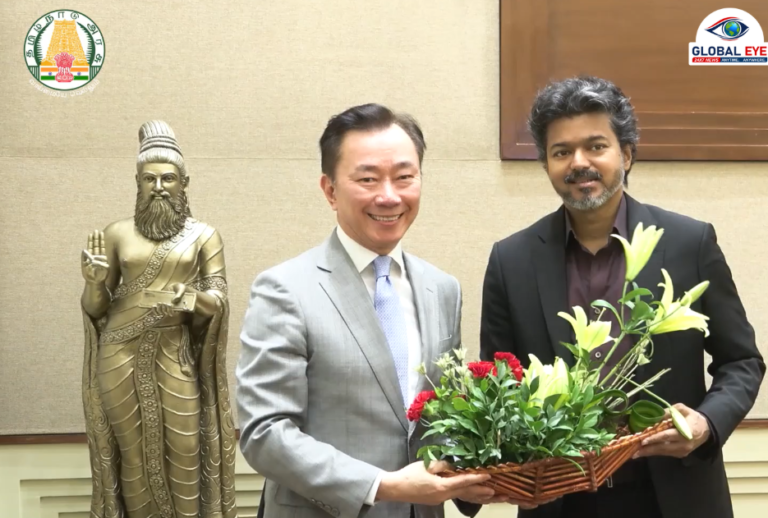 தொழில்வளத் தமிழ்நாட்டை நோக்கி மாபெரும் பாய்ச்சல்! வியட்நாமின் ‘வின் குழும’ நிர்வாக இயக்குநர் மாண்புமிகு முதலமைச்சர் திரு. ச. ஜோசப் விஜய் அவர்களுடன் தலைமைச் செயலகத்தில் அதிரடிச் சந்திப்பு!