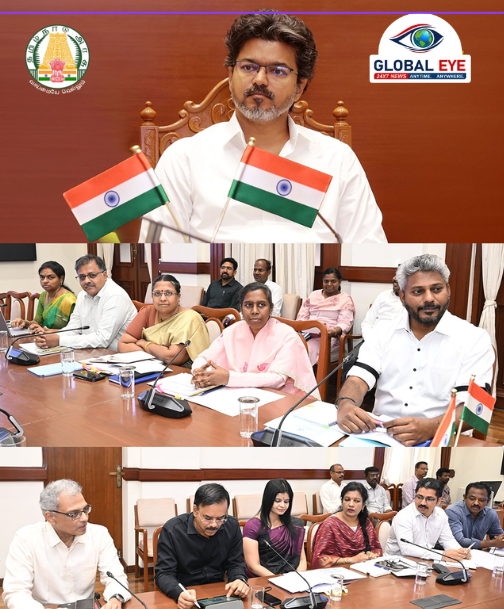 மாற்றுத்திறனாளிகள் நலன் மற்றும் சிறப்புத் திட்டங்கள்: முதல்வர் திரு. ச. ஜோசப் விஜய் தலைமையில் தலைமைச் செயலகத்தில் அதிரடி ஆய்வுக் கூட்டம்!