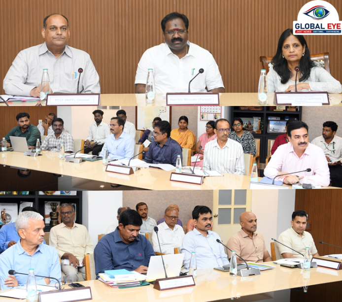 பசுமைத் தமிழ்நாடு மற்றும் வன உயிரினப் பாதுகாப்பு: 2026-2027 பட்ஜெட் தயாரிப்பில் அமைச்சர் ஆர். வீ. இரஞ்சித்குமார் அதிரடி ஆலோசனை!