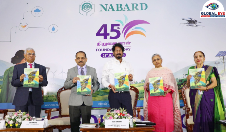நபார்டு வங்கியின் 45-வது நிறுவன தினம்! எழும்பூரில் நடைபெற்ற விழாவில் அமைச்சர் ர.வினோத் சிறப்புரையாற்றினார்!
